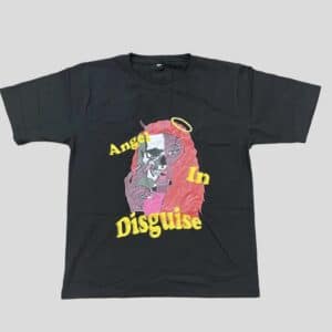 Angel in Disguise Tee front black