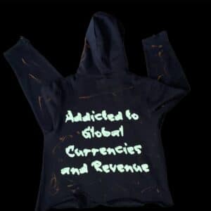 cash habits zombie hoodie